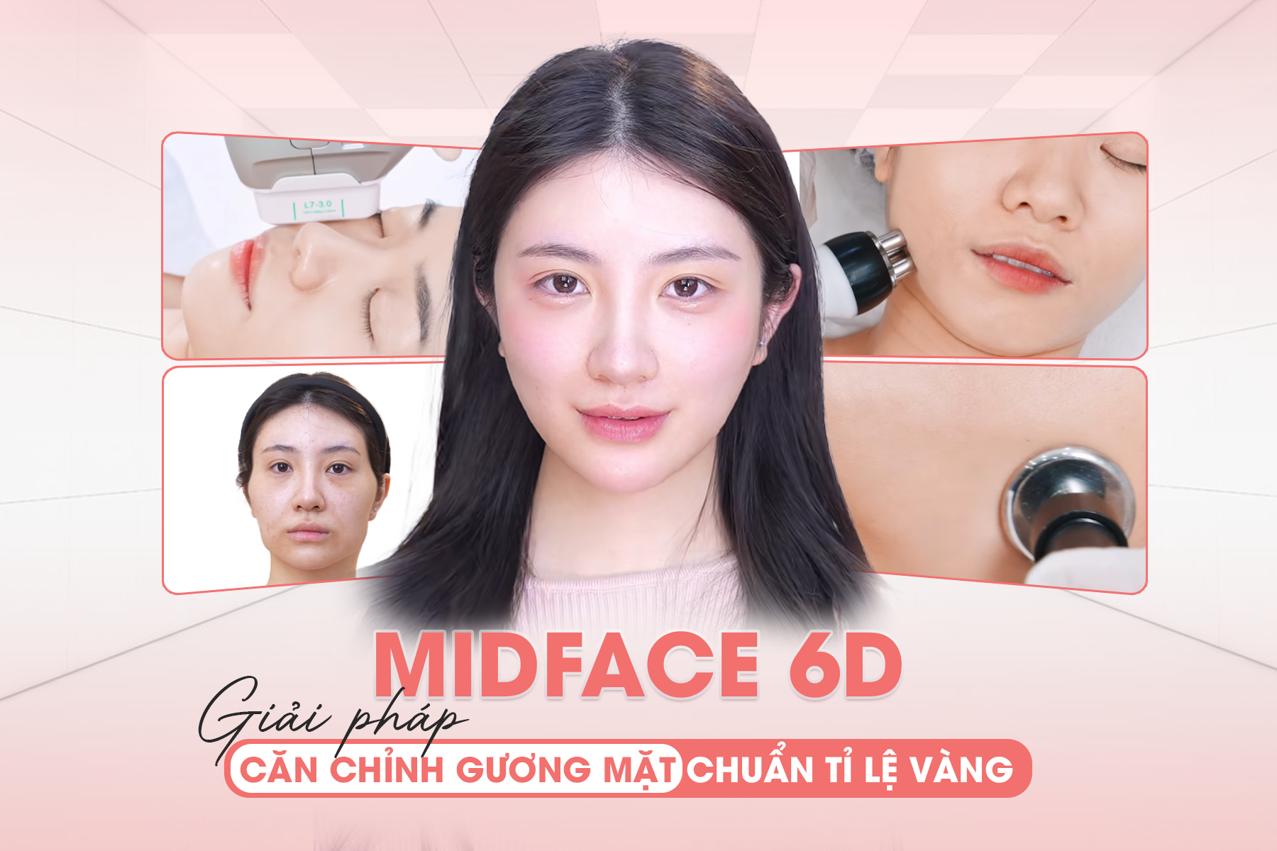 Midface 6D – Giải pháp căn chỉnh gương mặt chuẩn tỉ lệ vàng